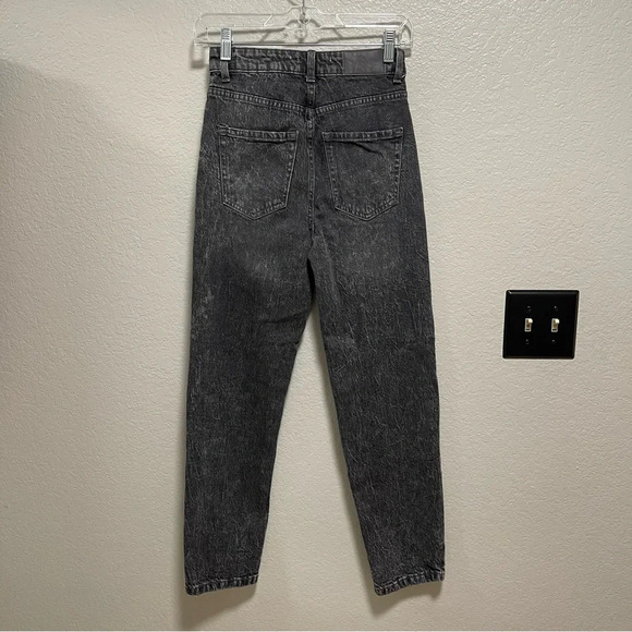 Zara Z1975 MOM FIT JEANS WITH A HIGH WAIST SIZE 2 - Picture 5 of 5